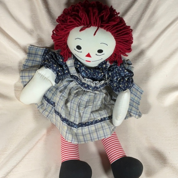 26” Vintage Raggedy Ann Doll Handmade - Picture 15 of 16